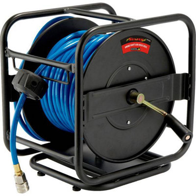 30ft x 3/8 inch Auto-retractable Air Line Wall Mountable Hose
