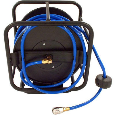 Neilsen 100ft Air Line Hose Reel Roll Up Portable 1/4 INDUSTRAL Commercial 300psi CT1533 Air Compressors & Inflators