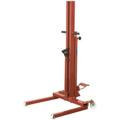 Heavy-Duty Hydraulic Drum Truck for 205L Barrels - Foot Operated Loader