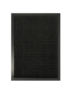 Heavy Duty Indoor & Outdoor Rubber Non-Slip Absorbent Barrier Mat - Anthracite 90 x 300 cm