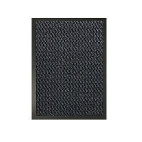 Heavy Duty Indoor & Outdoor Rubber Non-Slip Absorbent Barrier Mat - Blue 60 x 150 cm