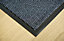 Heavy Duty Indoor & Outdoor Rubber Non-Slip Absorbent Barrier Mat - Blue 90 x 300 cm