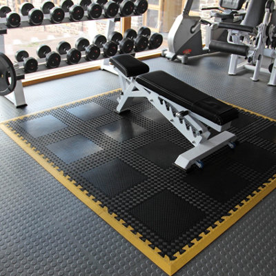 Heavy duty gym floor tiles sale