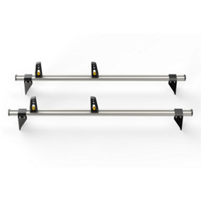 Heavy Duty Ladder Roof Rack Bar System with Load Stops for Ford Transit L1/L2H1 2000 to 2014