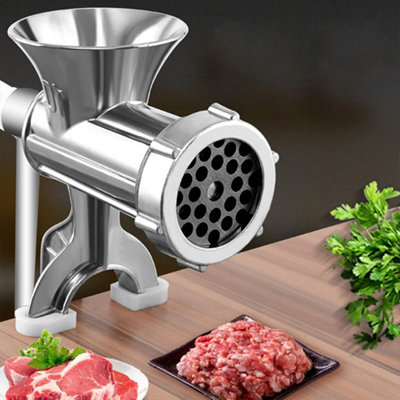 Heavy Duty Manual Sausage Maker Meat Mincer & Grinder Hand Operated ...