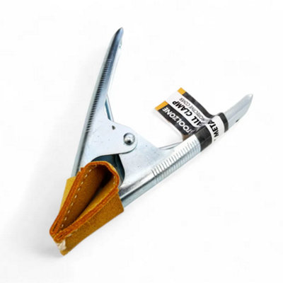 Heavy-Duty Market Stall Clip with Protective Leather Cover (10 Pack)