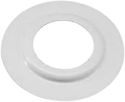 Heavy Duty Metal Adaptor Lamp Shade Reducer Ring White Plate Light Fitting Washer Converter Modern Fixture Lampholder reducer x 1