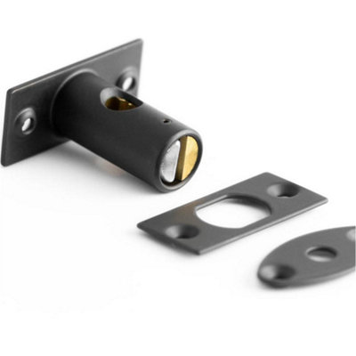 Heavy-Duty Mortice Rackbolt 61mm with 28mm Backset in Sleek Black Finish - Security Bolt