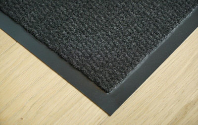 Heavy Duty Non Slip Barrier Mat - Anthracite 60 x 180 cm