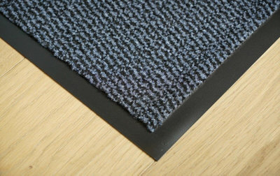 Heavy Duty Non Slip Barrier Mat - Blue 60 x 90 cm - 3