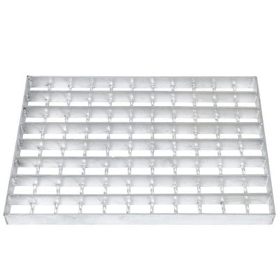 Heavy Duty Outdoor Drain Cover Grate Galvanized Steel 100cm W x 60cm D