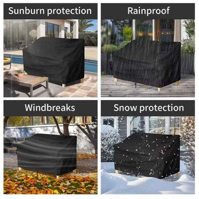 Heavy Duty Outdoor Furniture Cover for Rattan Cube Sets Waterproof ...