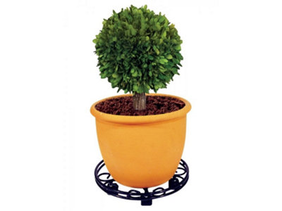 Heavy Duty Pot Caddy - Large Round - 17" - Pack of 1, Pot Mover