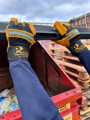 Heavy Duty Rigger Work Gloves - Predator Tiger XL (Size 10) Premium ...