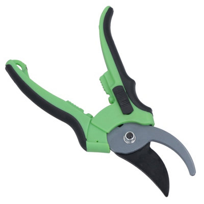 Heavy Duty Serrated Bypass Secateurs Hand Pruners Garden Sheers Cutters