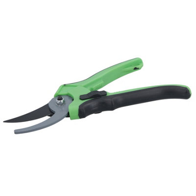 Heavy Duty Serrated Bypass Secateurs Hand Pruners Garden Sheers Cutters