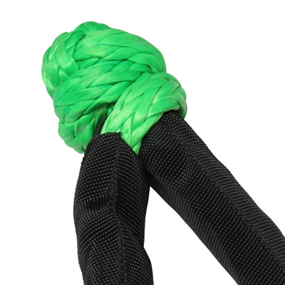 Heavy Duty Soft Shackle Recovery Rope - 14MM X 60CM Green (Towing ...