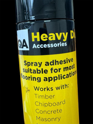 Heavy Duty Spray Adhesive 500ml Strong Bond Carpets Underlay Flooring ...