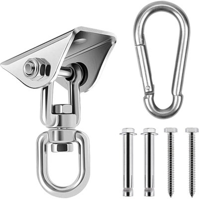 Heavy Duty Stainless Steel Ceiling Hook, 360 degrees Rotation Hanging ...
