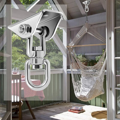 Heavy Duty Stainless Steel Ceiling Hook, 360 degrees Rotation Hanging ...
