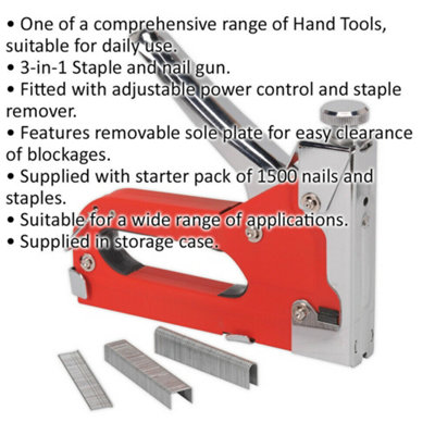 Staple gun deals 4mm