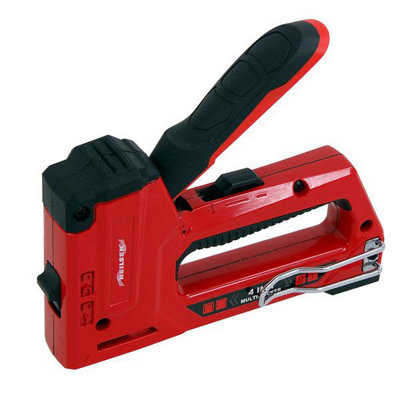 Heavy Duty Staple Gun Stapler 4 in 1 CT4250 DIY at B Q