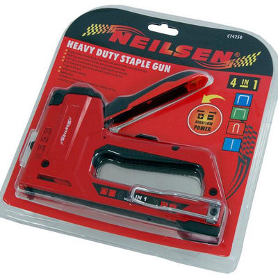 Heavy Duty Staple Gun Stapler 4 in 1 CT4250