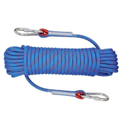 Heavy Duty Static Climbing Safety Rope Kit with Carabiners - 25m x 12mm ...