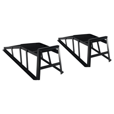 Heavy Duty Steel Car Ramps - Laser Welded, Anti-Corrosion Finish, 10 ...