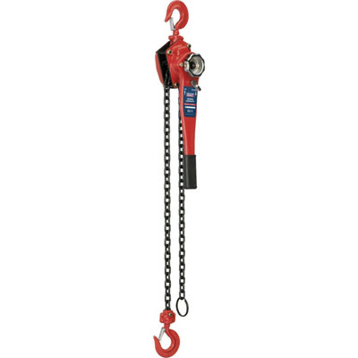 Heavy Duty Steel Lever Hoist with 1500kg Capacity and 1.5m Chain Length for Safe Lifting