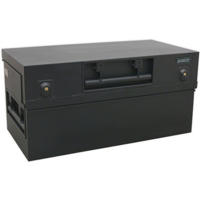 Heavy Duty Steel Truck Box with Gas Strut Support and Locking Mechanism - 935mm x 470mm x 450mm