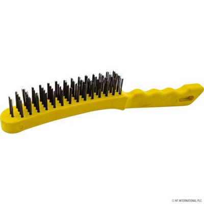 Long bristle wire brush discount