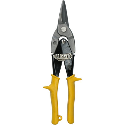 Heavy Duty Straight Aviation Tin Snips Sheet Metal Cutters Cutting Shears 250mm