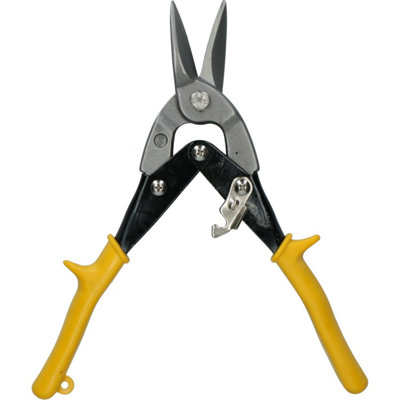 Heavy Duty Straight Aviation Tin Snips Sheet Metal Cutters Cutting Shears 250mm