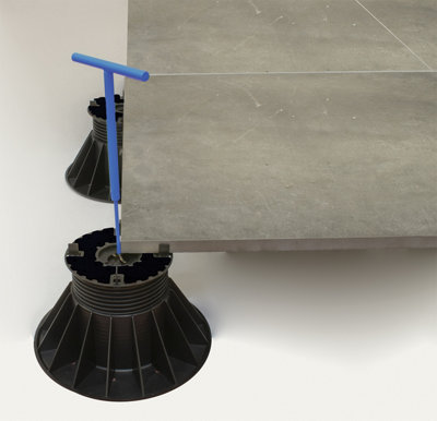 Heavy Duty Support Pedestal for Pavers / Paving - Fixed Head / 37mm ...
