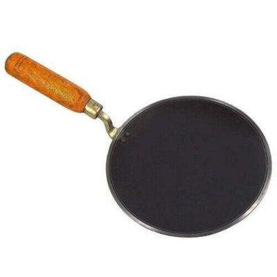 Heavy Duty Tawa Pan Cooking Kitchen Handle Roti Cookware Cook Kitchenware  New