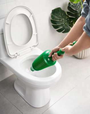 Heavy Duty Toilet Plunger Unblocker