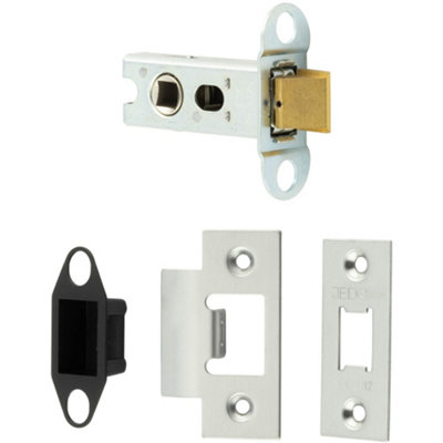 Heavy Duty Tubular Latches for Secure Door Locking - 64mm Satin Stainless Steel