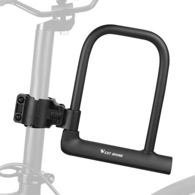 Heavy-duty U-locks from WEST BIKING are the ultimate deterrent for bicycles, motorcycles and scooters.