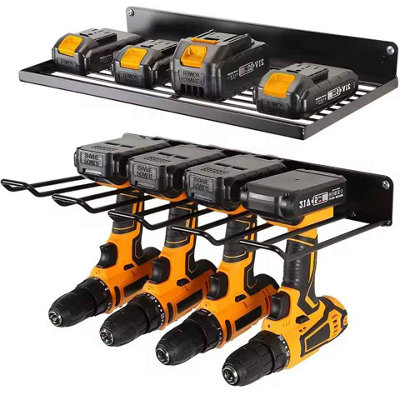 Heavy Duty Wall Mount Tool Rack for Workshop Garage