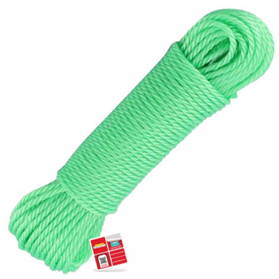 our goods Nylon Clothes Line Rope - White - Shop Rope & Bungee Cords at  H-E-B