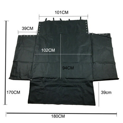 HEAVY DUTY WATERPROOF PET DOG DIRT CAR BOOT SEAT PROTECTOR LINER LIP COVER MAT - 8