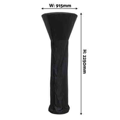 Heavy Duty Weather Resistant Cover for Heaters - 2250x915mm
