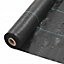 Heavy Duty Weed Control Fabric Membrane Suppressant Barrier Garden Ground Cover 3.2M X 10M (70gsm)