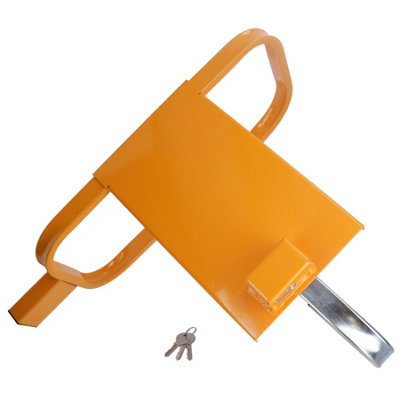 Heavy Duty Wheel Lock Clamp For Cars Trailers Caravans 53cm - 66cm Diameter