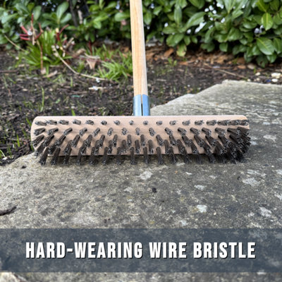 Brosse Métal Inox Multifonction Pour Dérouiller, Nettoyer Et Gratter - Solide Et Anti-rouille