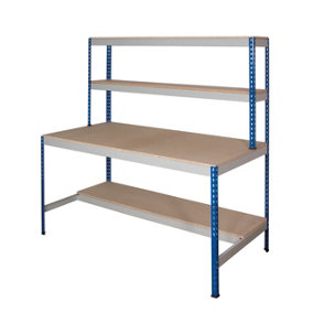 Heavy Duty Workstation 1830 x 915 x 915mm - Ideal for Workshops, Storerooms and Warehouses
