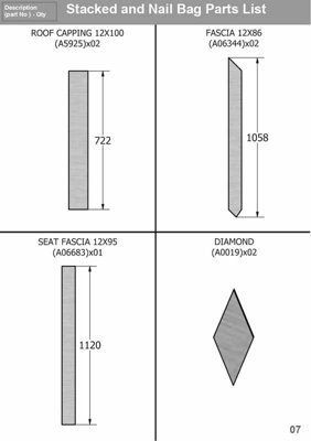 Hebe 4 x 2 Feet Pressure Treated Arbour - 4
