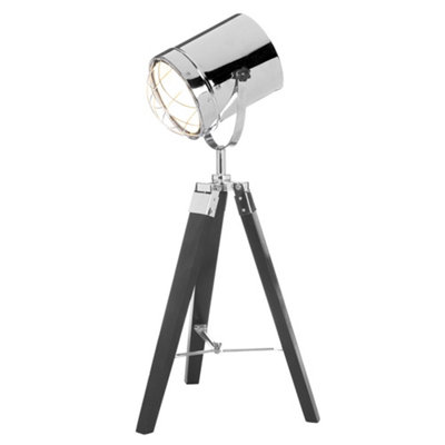 Tripod spotlight store table lamp