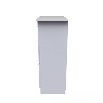 Heddon 5 Drawer Chest in White Matt
